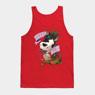 Cow Plant Tank Top